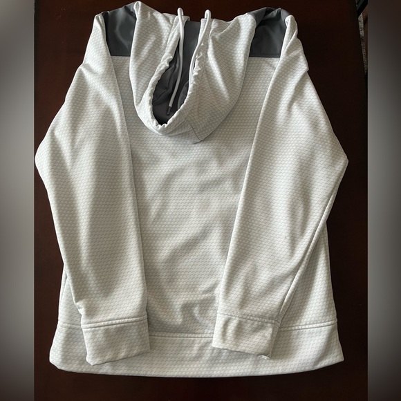 White Under Armour Quarter Zip Hoodie - Picture 3 of 3